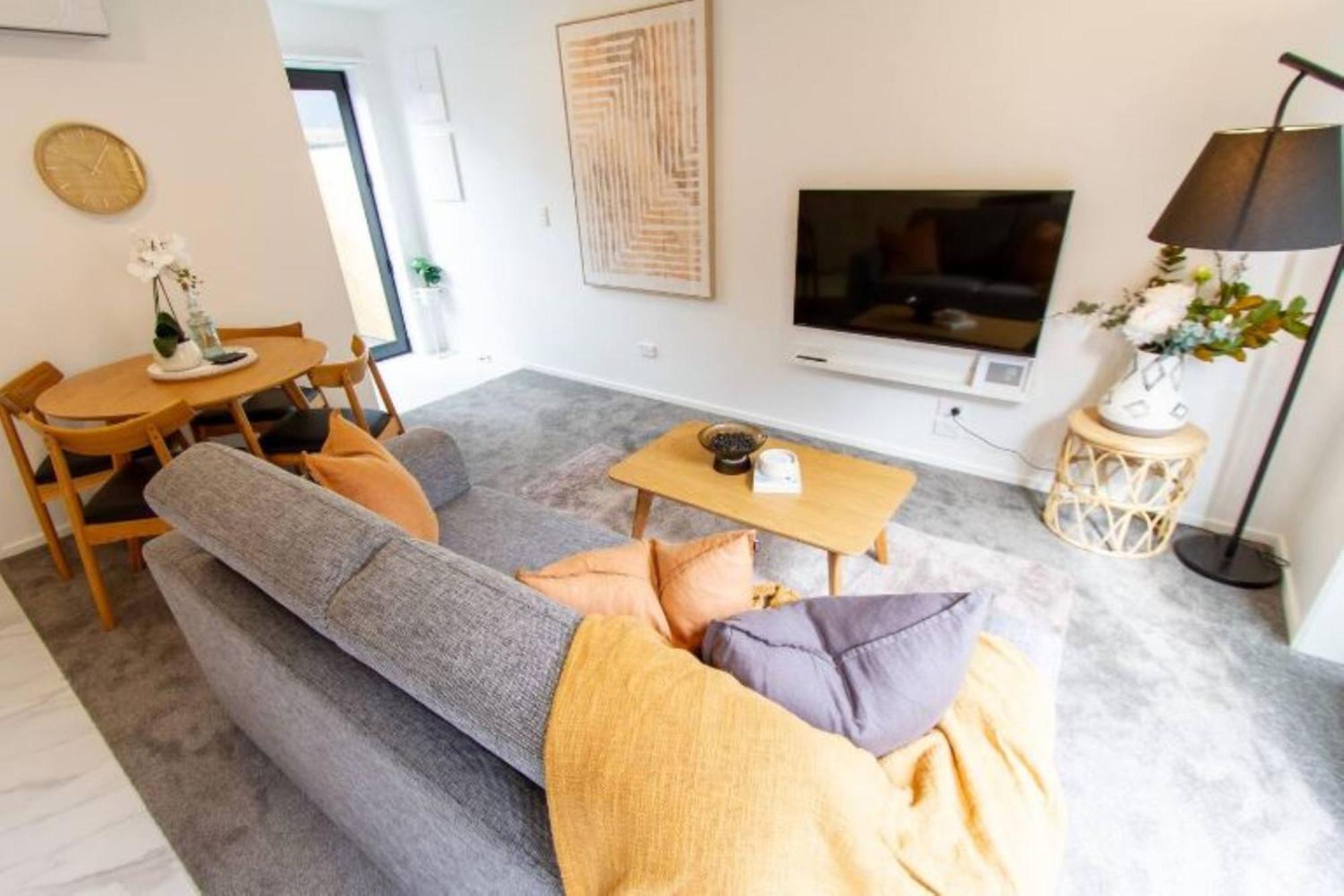 Christchurch Entertainment Hub 2 Bed 2 Bath W Carpark Kültér fotó